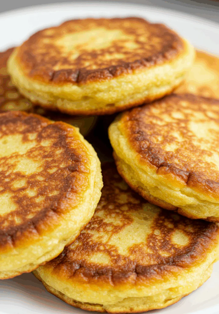 Flourless Cottage Cheese Pancakes