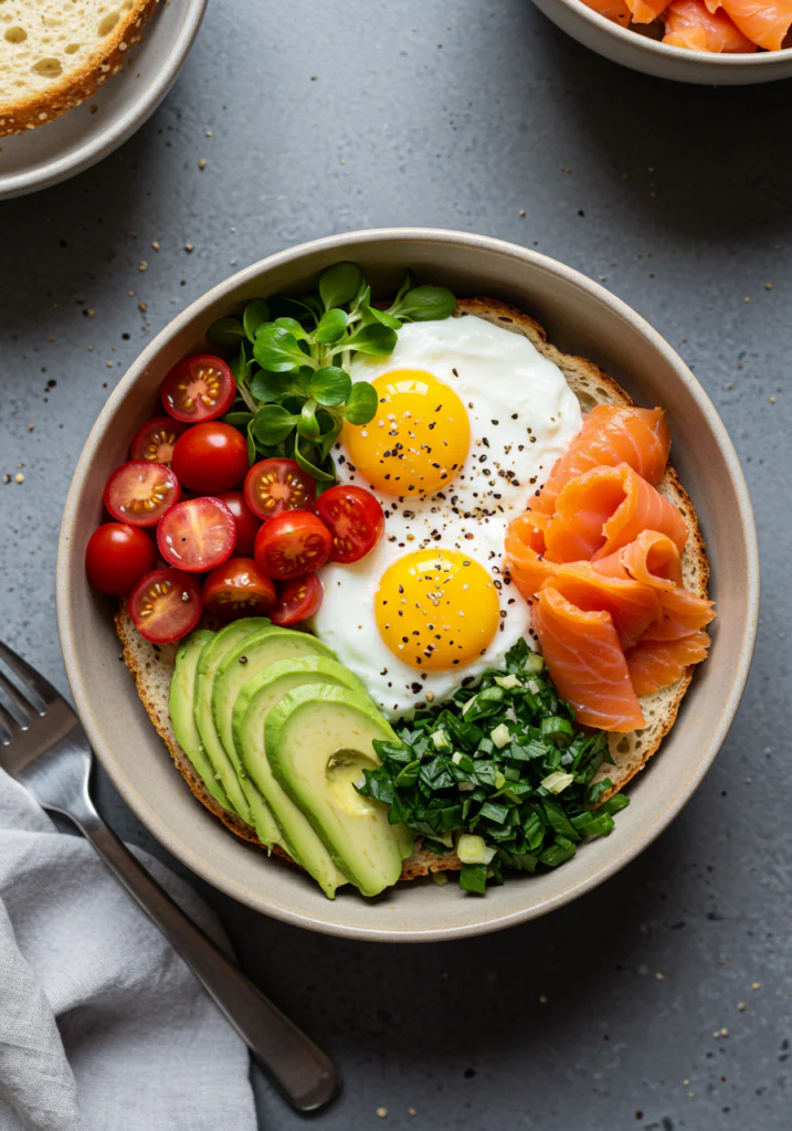 Smoked Salmon Breakfast Bowl
