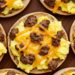 English Muffin Breakfast Pizza