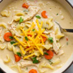 Crack Chicken Noodle Soup