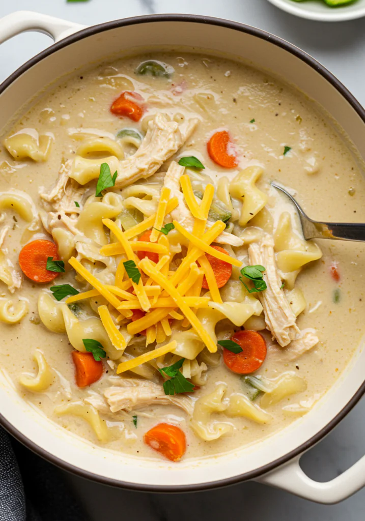 Crack Chicken Noodle Soup