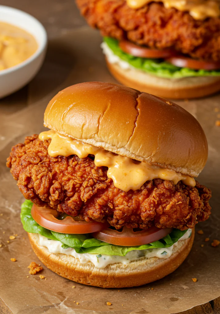 Nashville Hot Chicken Sandwiches