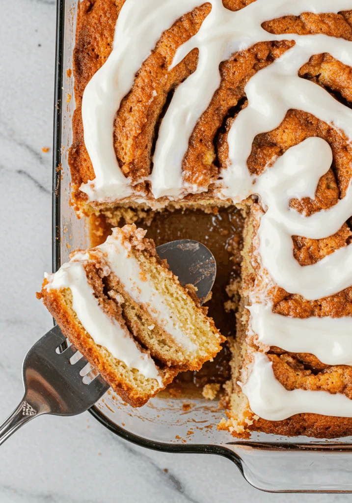 Big Mama’s Cinnamon Roll Cake