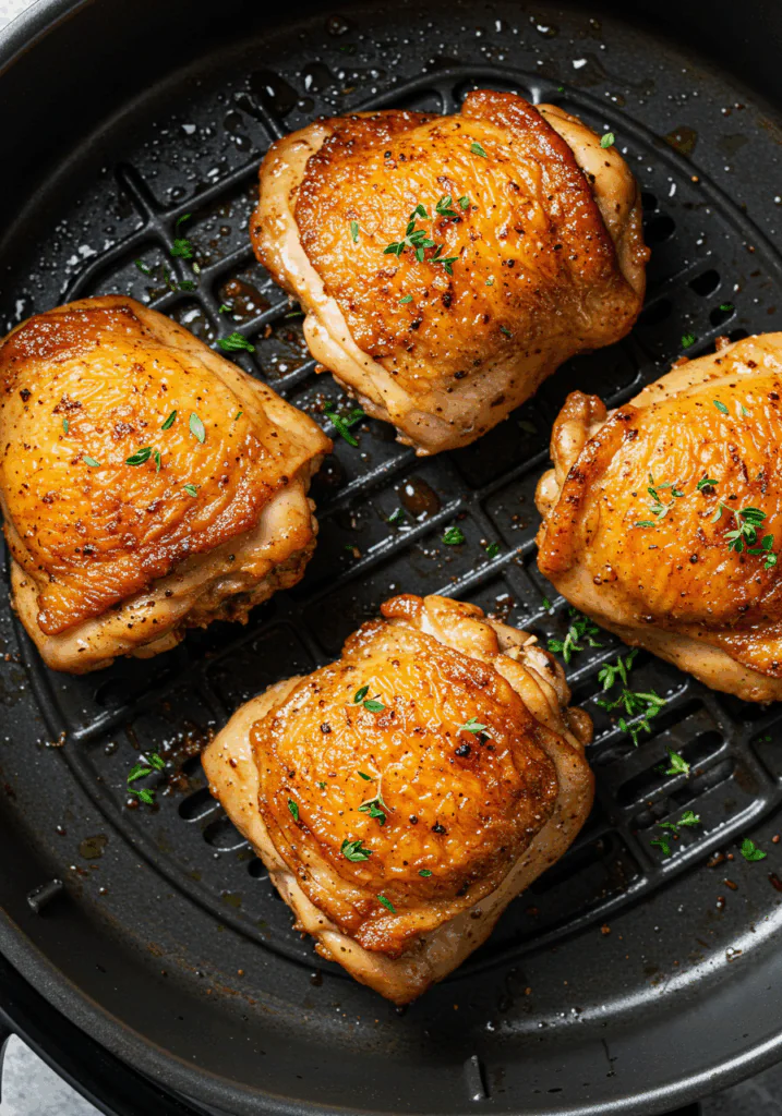 Air Fryer Chicken Thighs