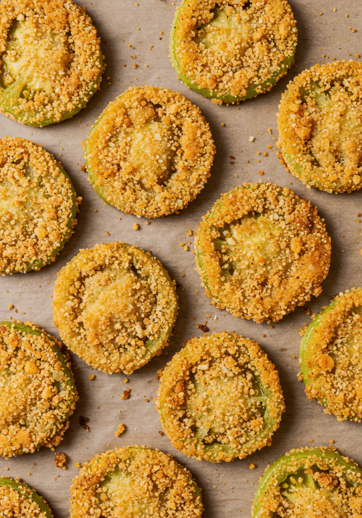 Air Fryer Fried Green Tomatoes