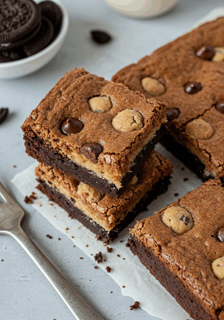 Cookie Dough Brownies