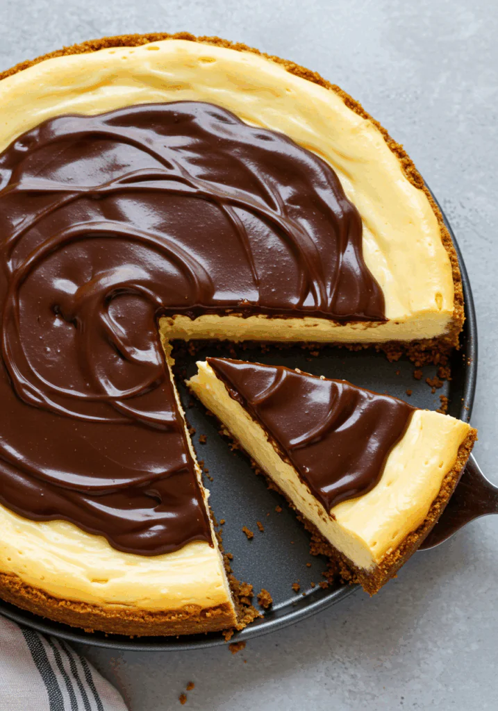 Boston Cream Pie Cheesecake