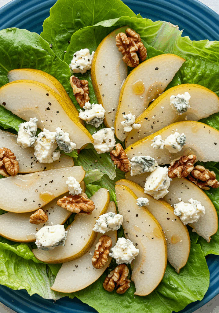 Barefoot Contessa Pear and Blue Cheese Salad