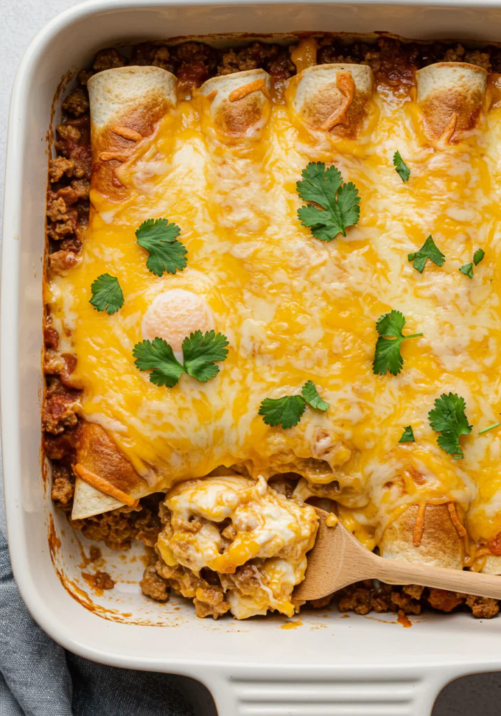 Mexican Breakfast Enchiladas