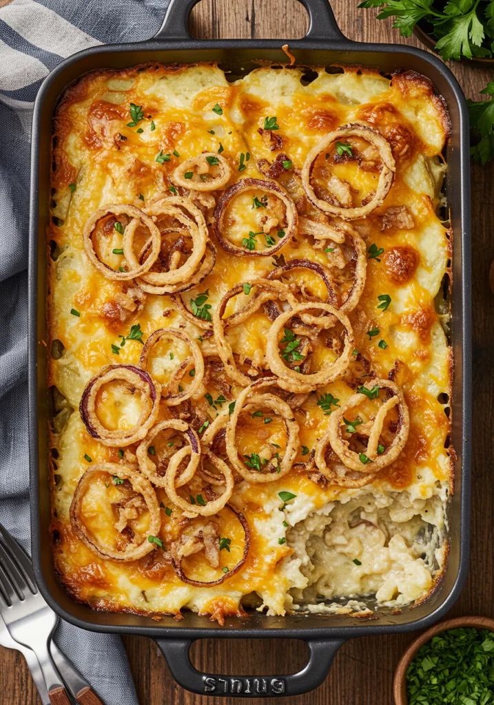 French Onion Funeral Potatoes
