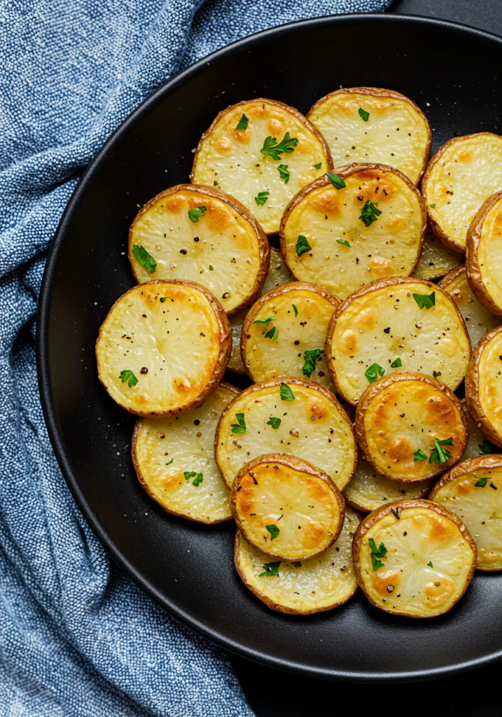 Air Fryer Sliced Potatoes