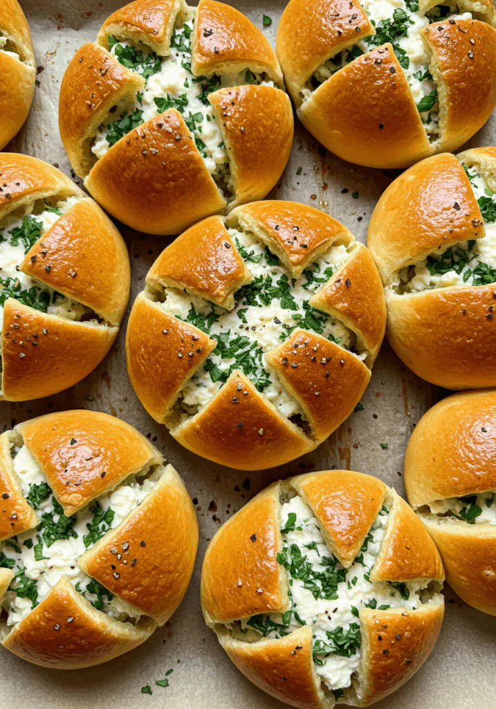 Korean Cream Cheese Garlic Bread