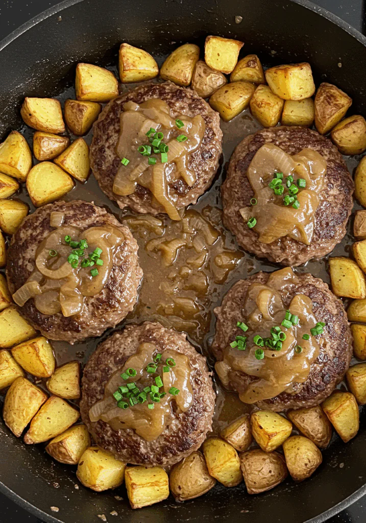 Salisbury Steak & Potato Skillet
