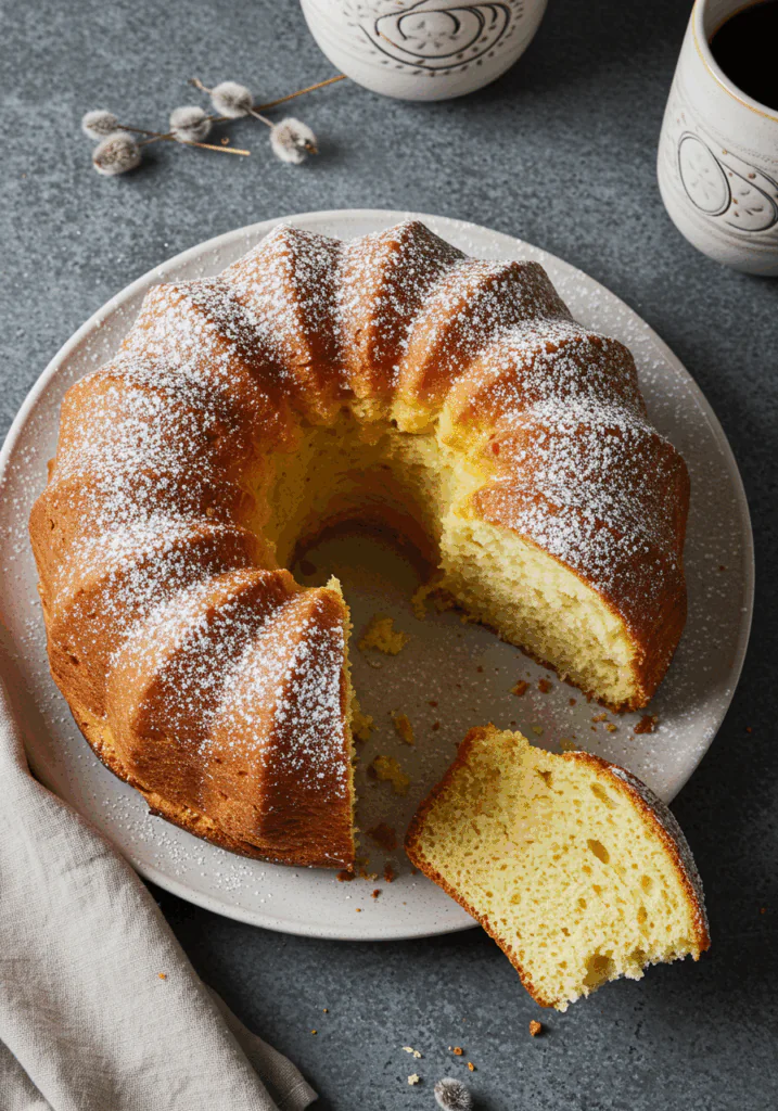 Portuguese Easter Cake (Pão de Ló)