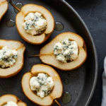 Elegant Blue Cheese Stuffed Pears
