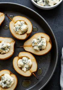 Elegant Blue Cheese Stuffed Pears
