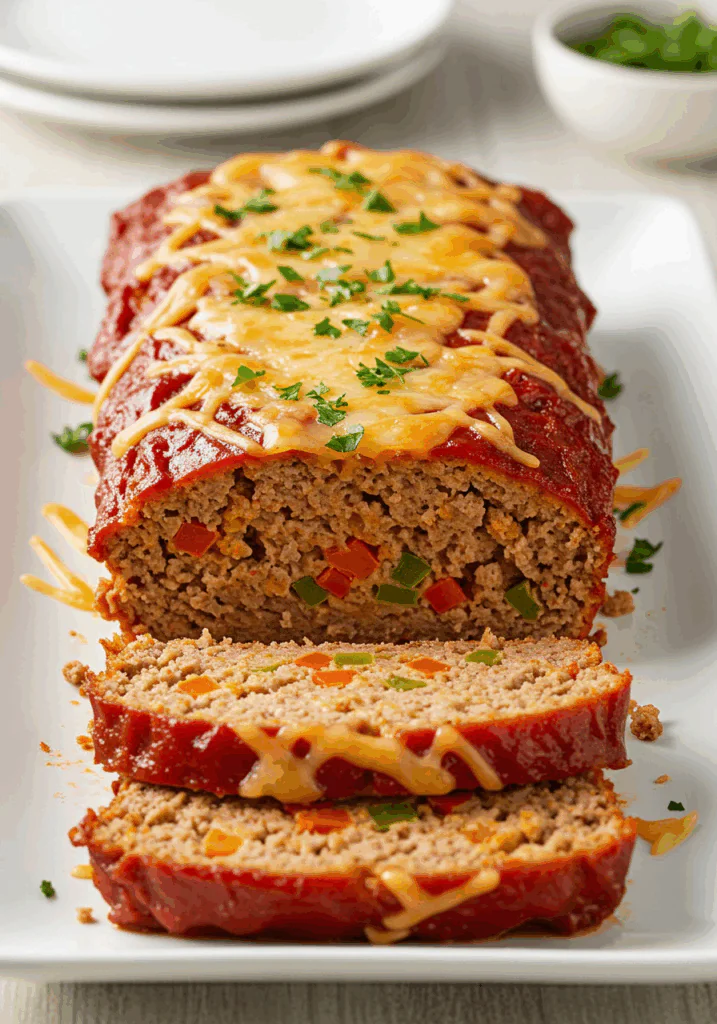 Philly Cheesesteak Meatloaf