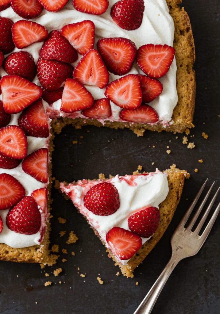 Slab Strawberry Shortcake