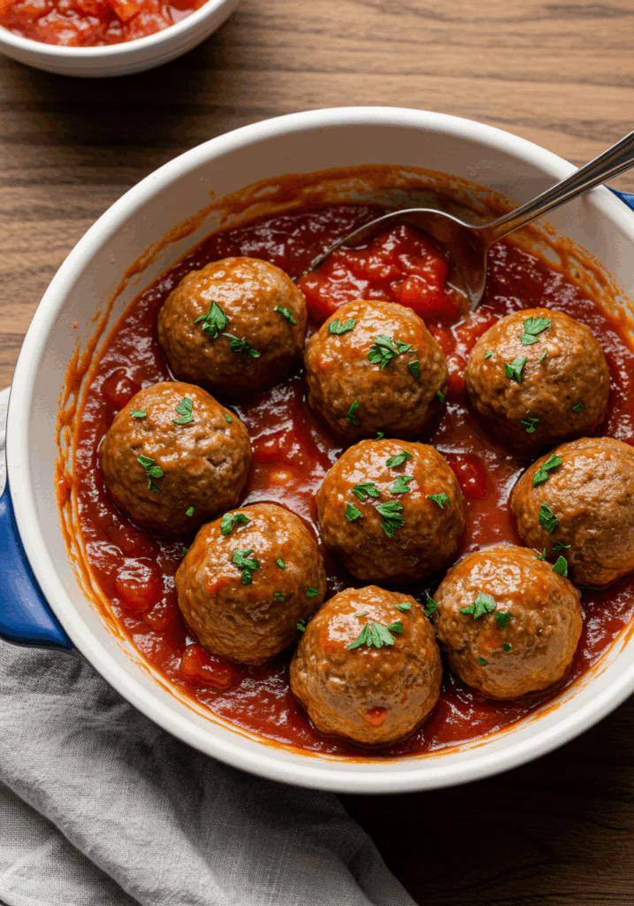 Hot Pepper Jelly Meatballs