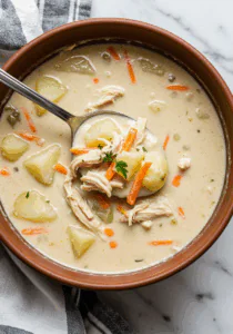 Crockpot Creamy Chicken and Potato Soup