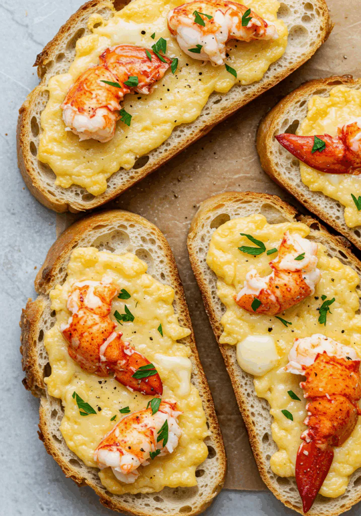 Garlic Butter Lobster Sourdough