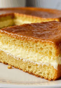 3-Ingredient Creamy Yogurt Cake