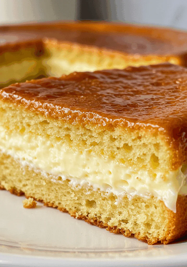 3-Ingredient Creamy Yogurt Cake