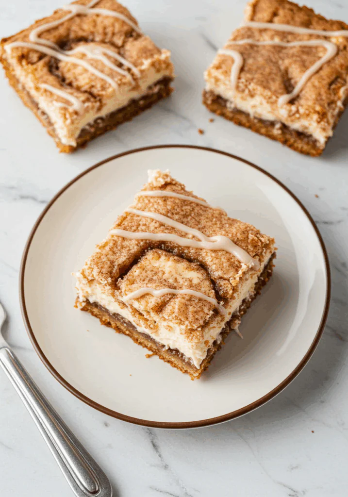 Cinnamon Roll Bliss Bars