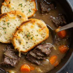 French Onion Beef Short Rib Soup