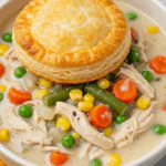 Easy Slow Cooker Chicken Pot Pie