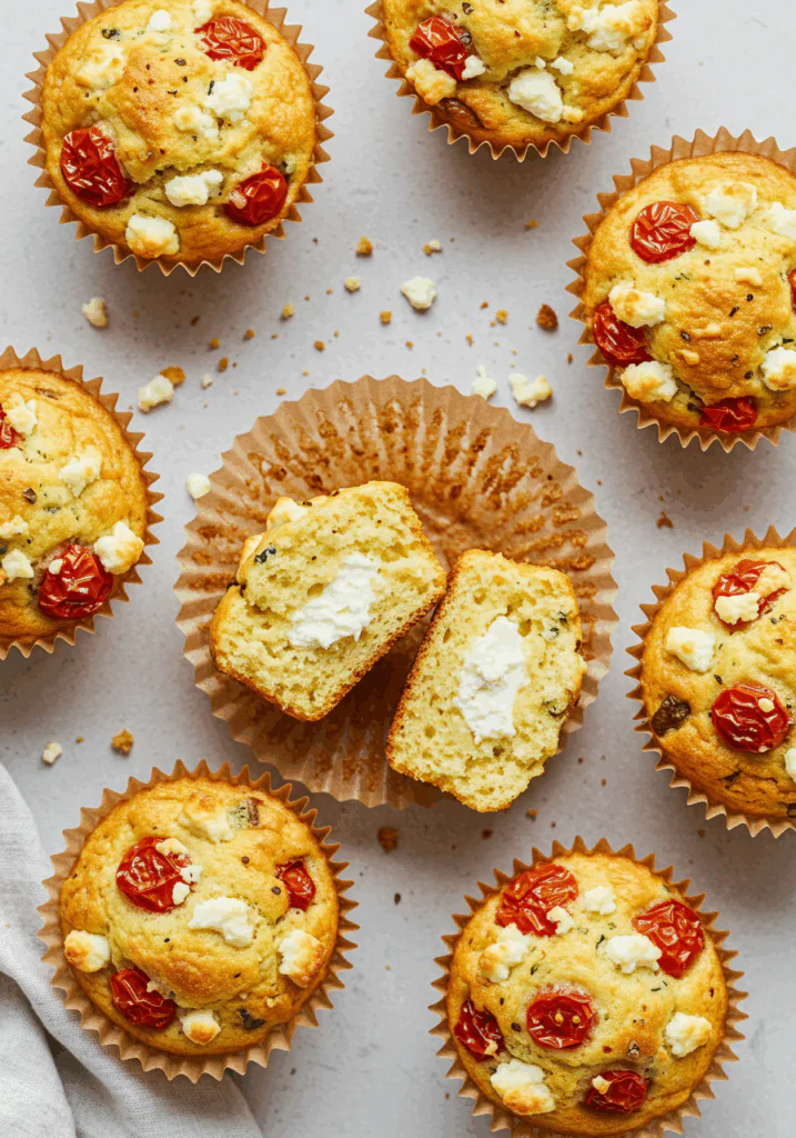 Savory Cottage Cheese Breakfast Muffins