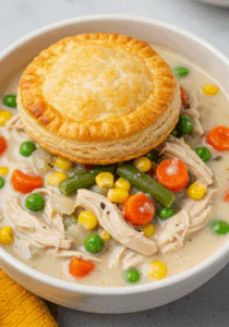 Easy Slow Cooker Chicken Pot Pie