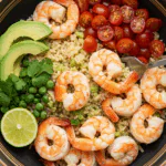 Tropical Shrimp Rice Bowl