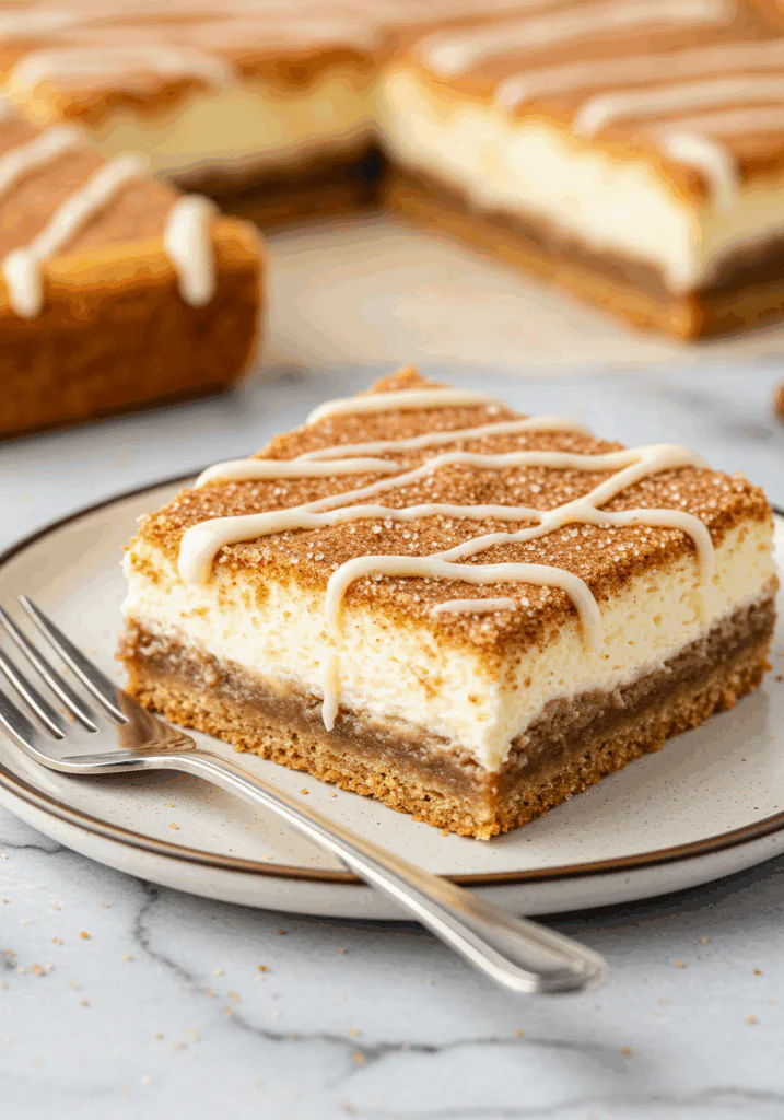 Cinnamon Roll Bliss Bars