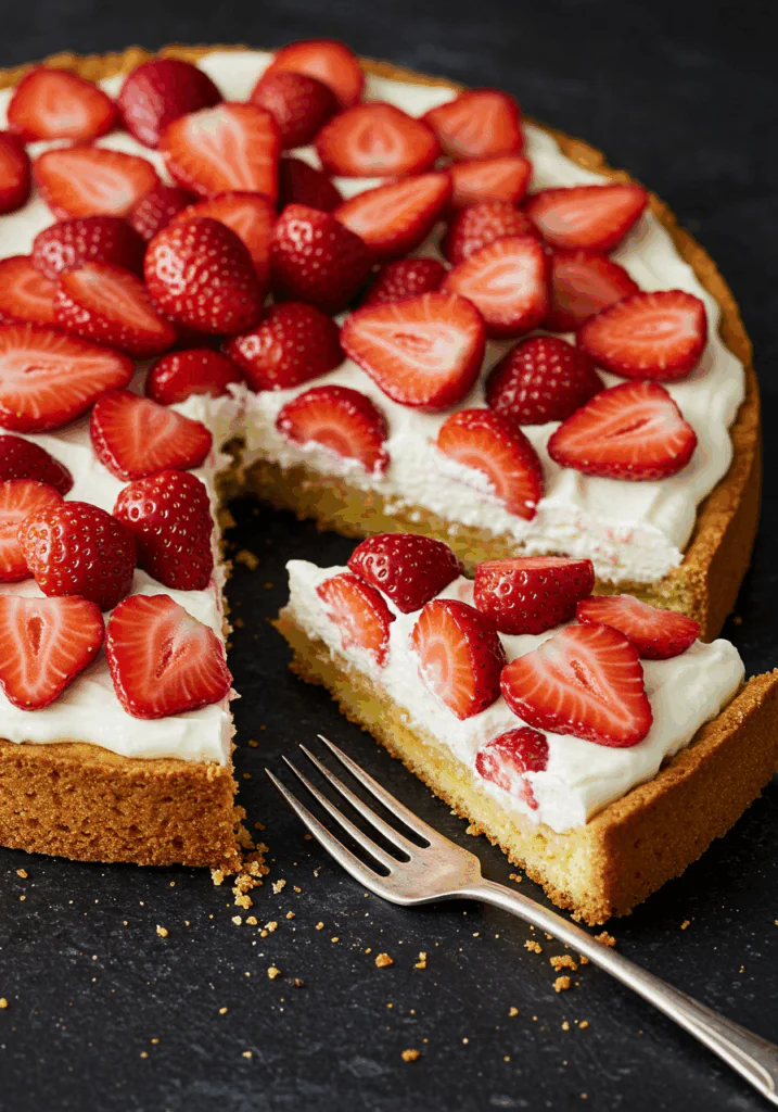 Slab Strawberry Shortcake