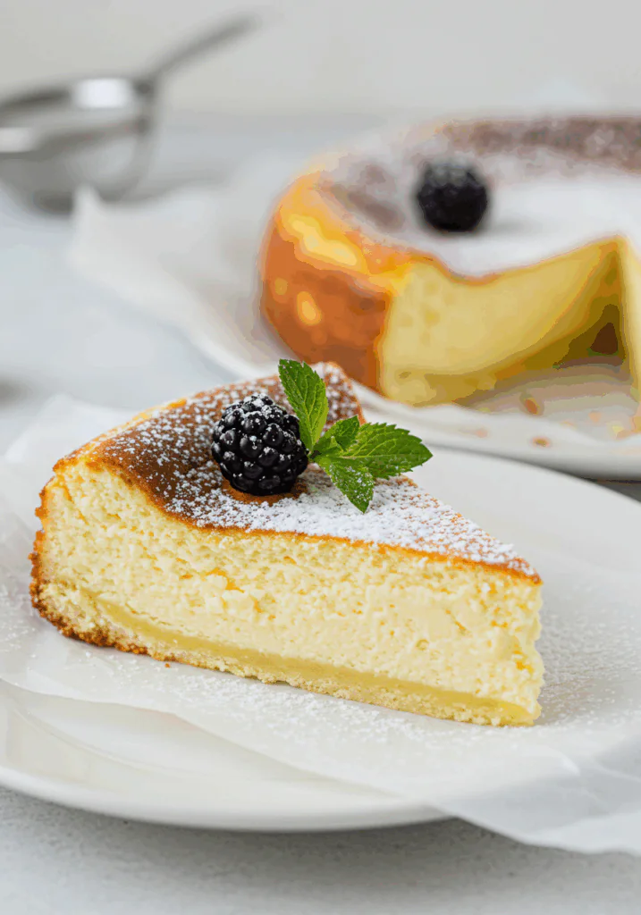 3-Ingredient Creamy Yogurt Cake