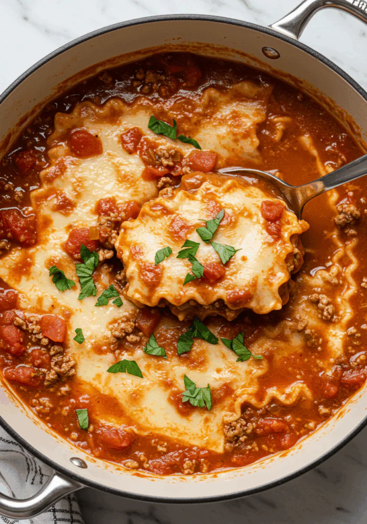 Lasagna Soup