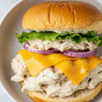 Crock-Pot Ranch Chicken Sandwiches
