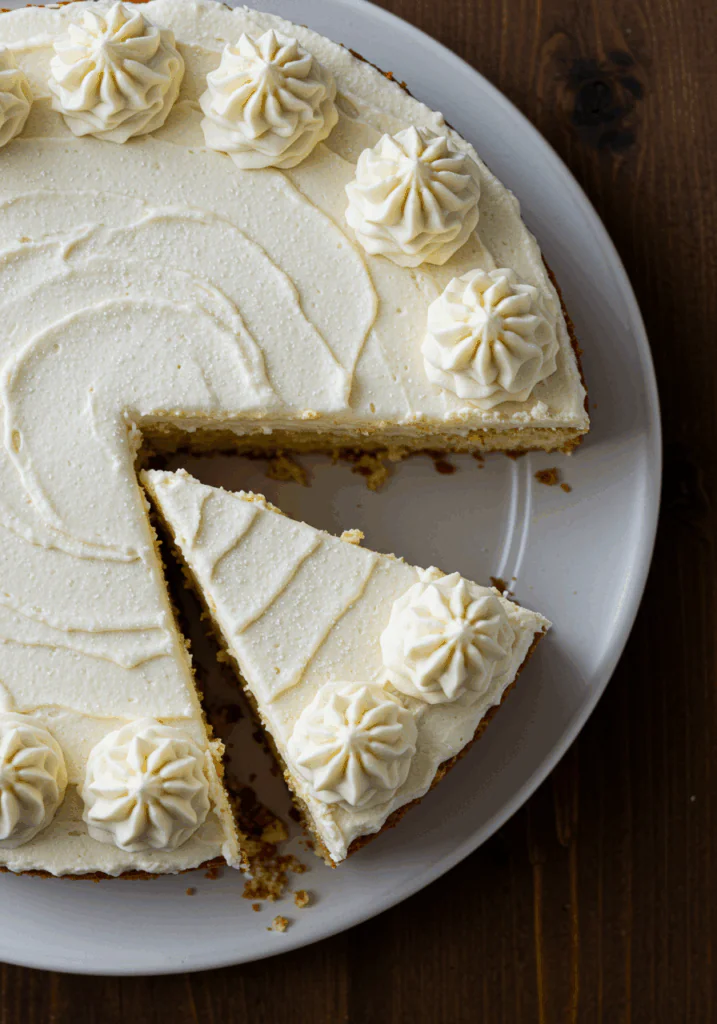 Snowy Bavarian Bliss Cake