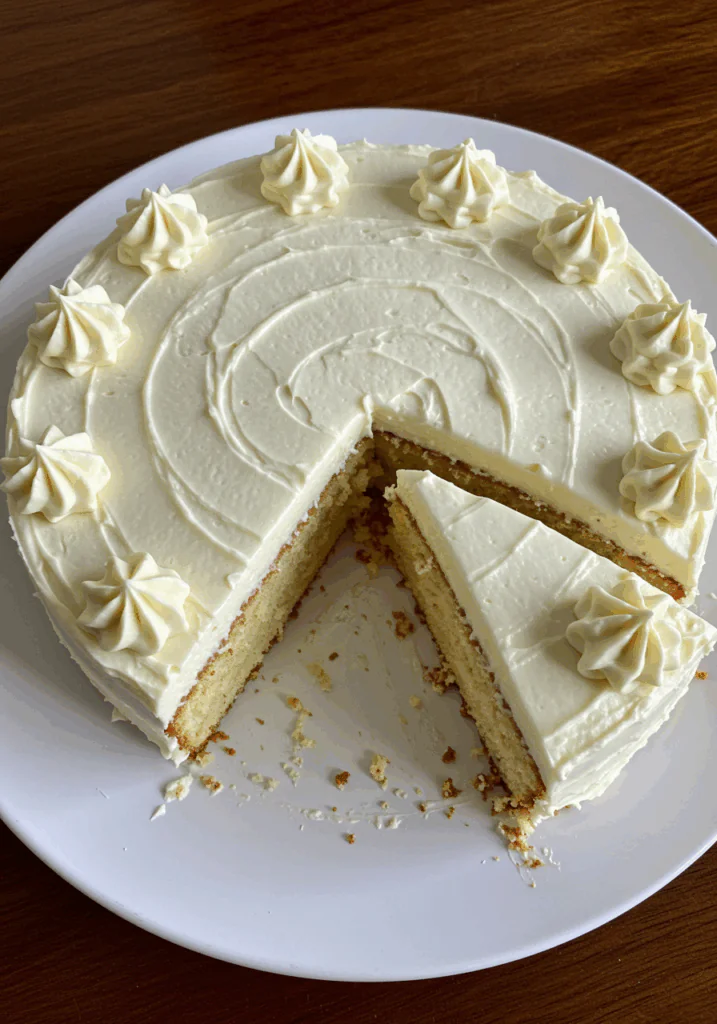 Snowy Bavarian Bliss Cake