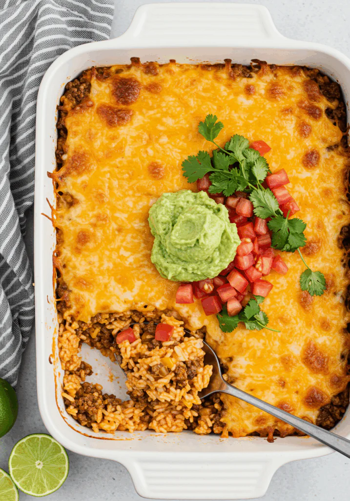 Taco Hashbrown Casserole