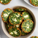 Mediterranean Spinach and Feta Crisps