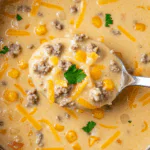 Surf and Turf with Creamy Garlic Sauce