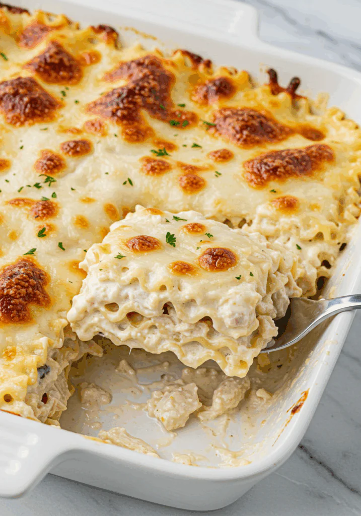 Chicken Alfredo Lasagna