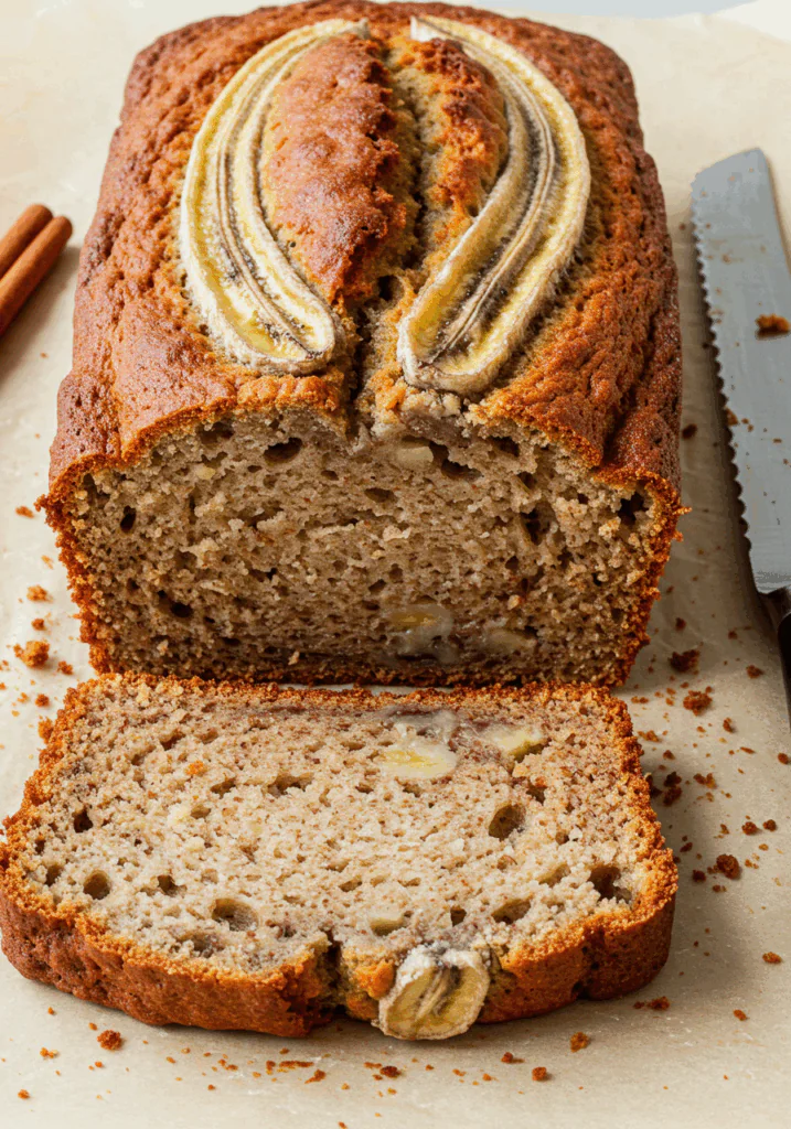 Brown Butter Sugar Cookie Banana Bread