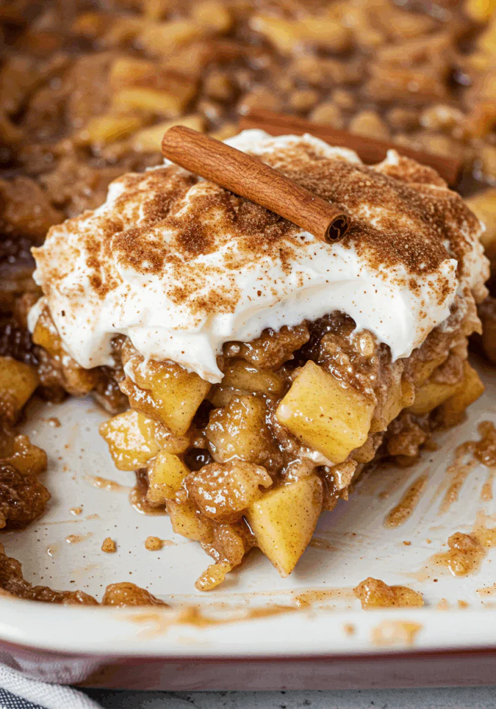 Apple Snickerdoodle Dump Cake