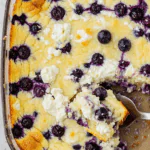 Blueberry Cottage Cheese Breakfast Bake