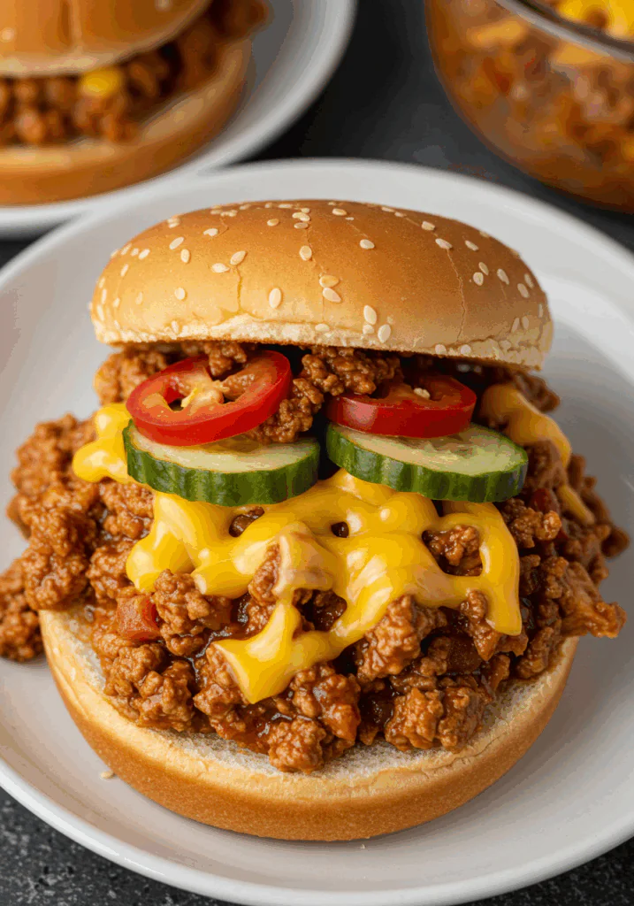 Cajun Chicken Sloppy Joes