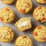 Savory Cottage Cheese Breakfast Muffins
