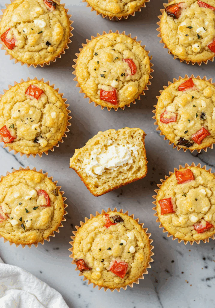Savory Cottage Cheese Breakfast Muffins
